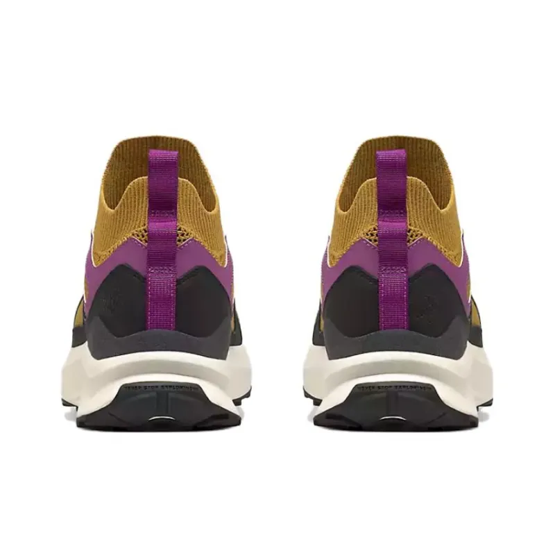 THE NORTH FACE Hypnum Luxe Cushioned Slip Resistant Mid Top Running Shoes Women's Ginger Yellow-2