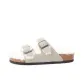 Gray Suede+White Fleece-Lined
