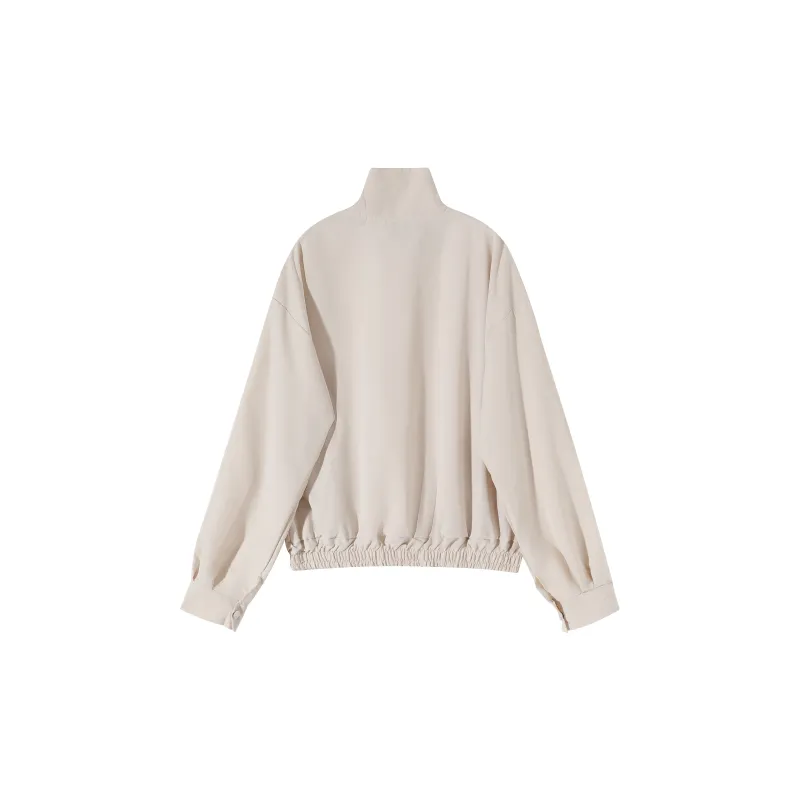 EIDOLON GRAIN Crop Top Women's Light Apricot-1