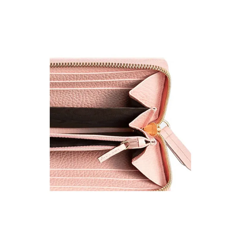 GUCCI Marmont Leather Wallet Regular Women's Pink/Candy Color-4