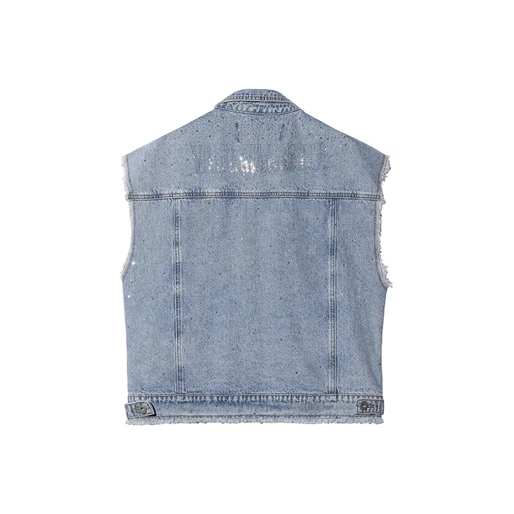 TCH Vests Unisex Denim Blue-1