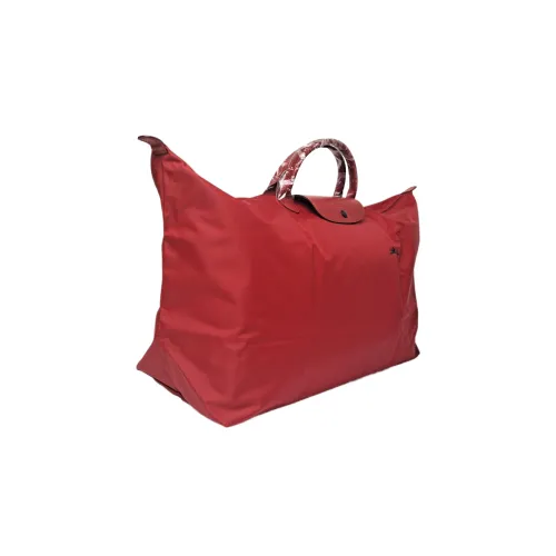 LONGCHAMP Le Pliage Club Travel Bags Red