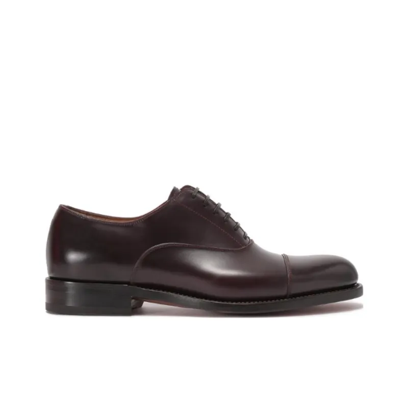 FERRAGAMO Dress Shoes 3cm Men's Burgundy-1