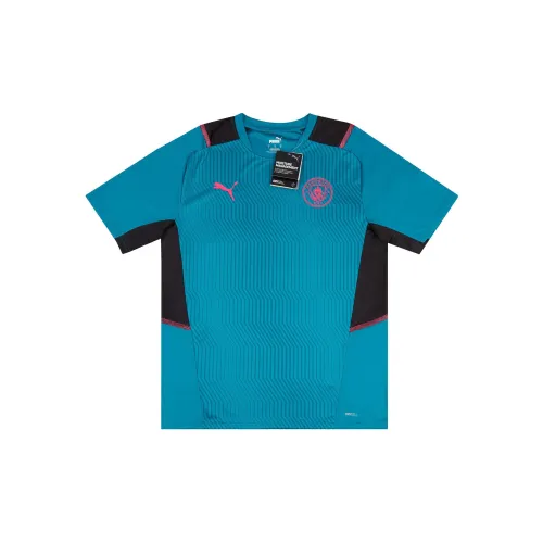 PUMA Manchester City T-Shirts Men Lake Blue