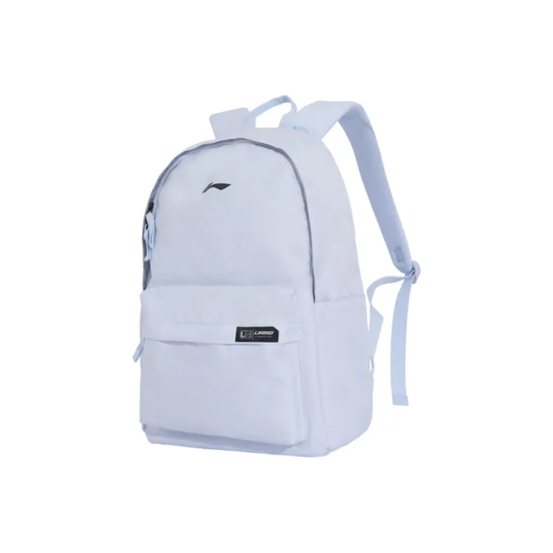 LiNing Polyester Laptop Bag Backpack Unisex Light Frost Blue-2