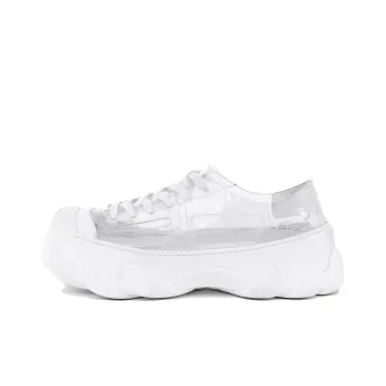 GCDS Ibex Transparent Low-top Sneakers