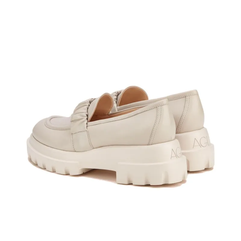 AGL Loafers Women's Low-Top Cream-2