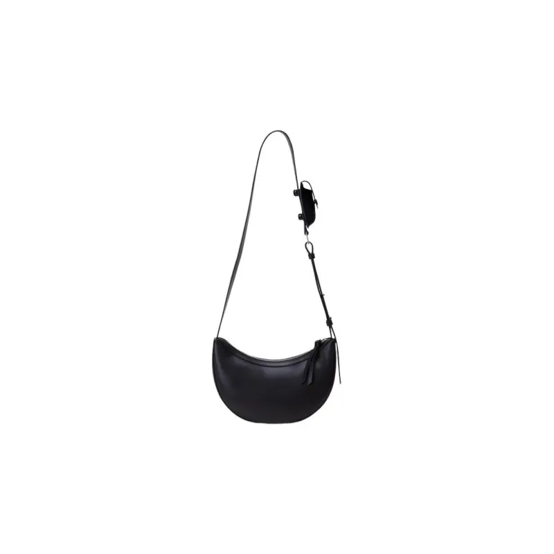 ORYANY Cow Leather Crossbody Bag Shoulder Bag Women's Black-4