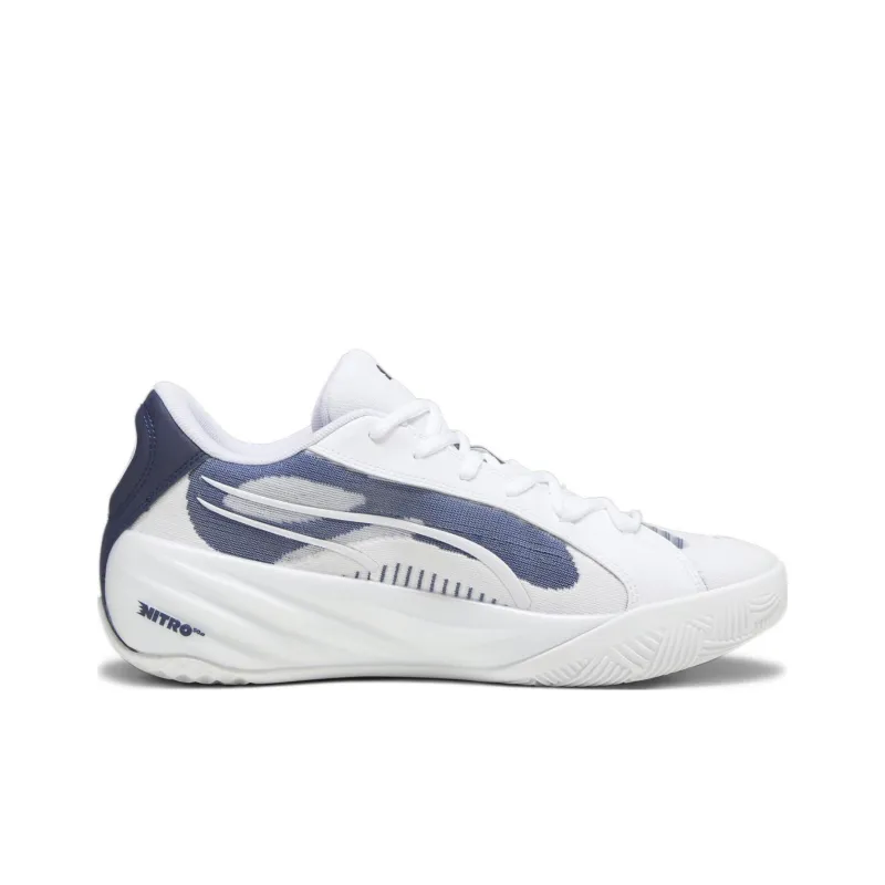 Puma All-Pro Nitro White Navy-1