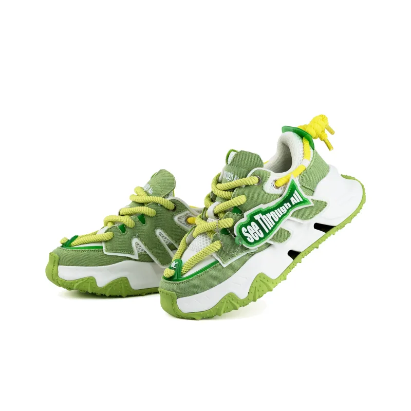 RIFUGIO VO' Flying Fish No.1 Wear-Resistant Height Increasing Low-Top Chunky Sneakers Unisex-27