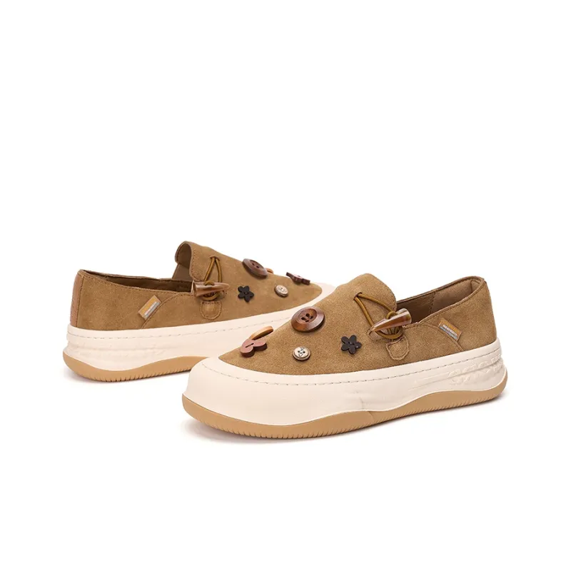 Joy&Mario Loafers Women's Camel/Black/Gray-2