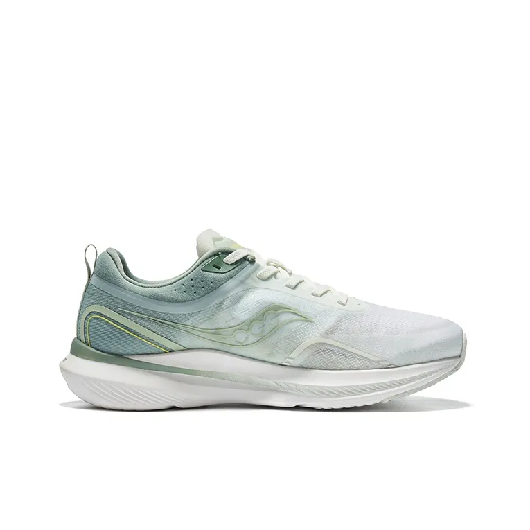 Saucony Humming 3 Cushioning Anti Slip And Wear Resistant Low Top Casual Running Shoes Unisex Beige Green-1