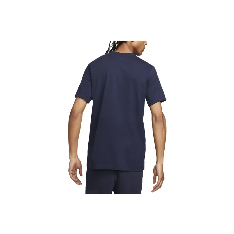 Nike T-Shirts Men Dark Blue-1