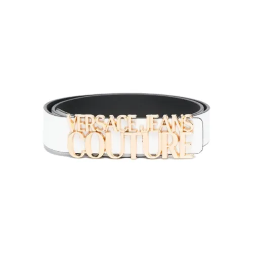 VERSACE JEANS COUTURE Logo-detail Leather Belt