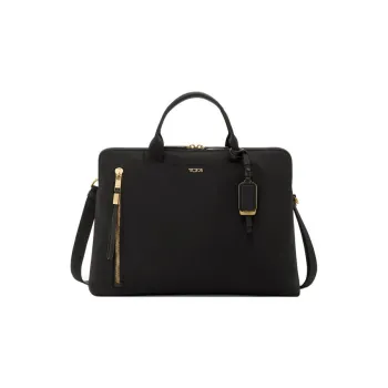 TUMI Nylon Shoulder Bag Crossbody Bag Handbag Unisex Black