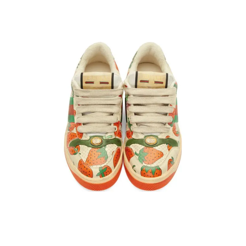 GUCCI Screener GUCCI Strawberry Sneaker-2