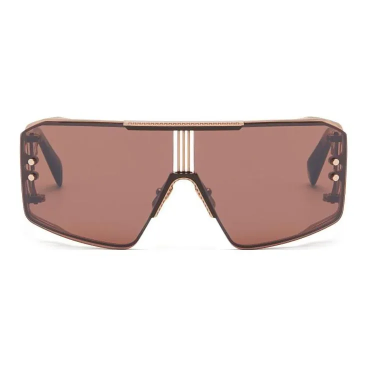 BALMAIN Eyewear Le Masque Pilot frame Sunglasses-1