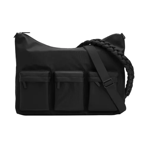 Marcelo Burlon Bags Luggage Fanny Packs Black