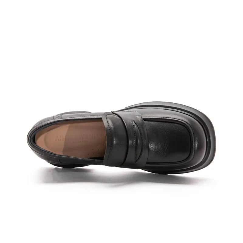 Anthony Miles Loafers 7cm Women's Black-2