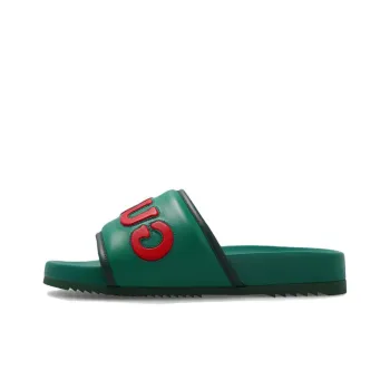 GUCCI Jumbo Logo Slide 'Green Red'
