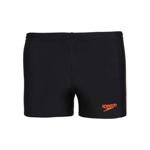 Speedo Swimming Shorts Men Black/Orange