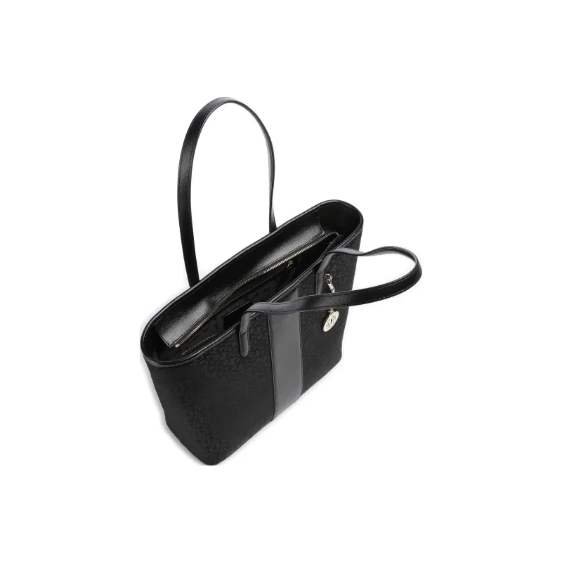 DKNY Polyester Tote Bag Shopping Bag Shoulder Bag Handbag Women's Black-2