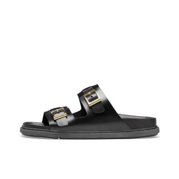 Birkenstock St Barths Natural Leather Narrow Fit 'Black'