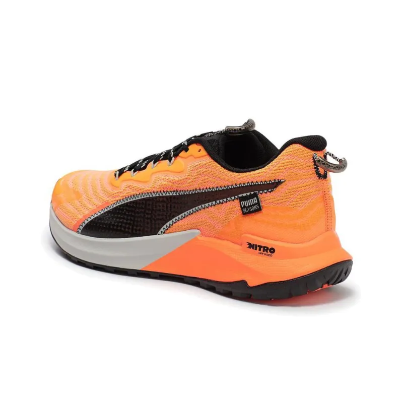 PUMA Fast Trac Nitro 2 'Neon Sun Clementine Black'-3
