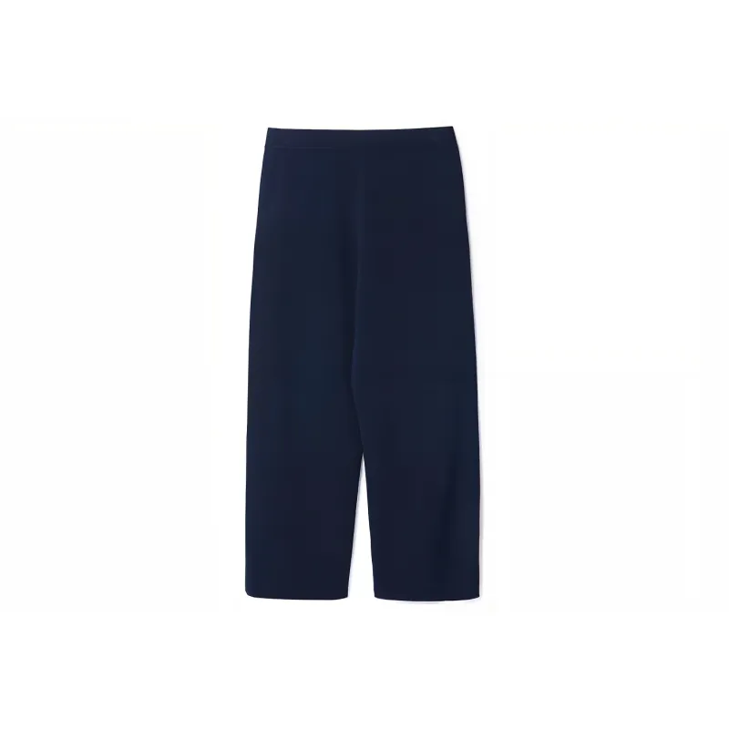 XII BASKET Casual Pants Women's Navy Blue-1
