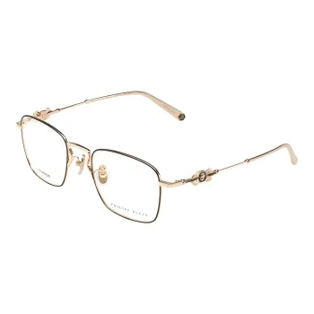 PHILIPP PLEIN Pure Titanium Square Eyeglass Frames Unisex