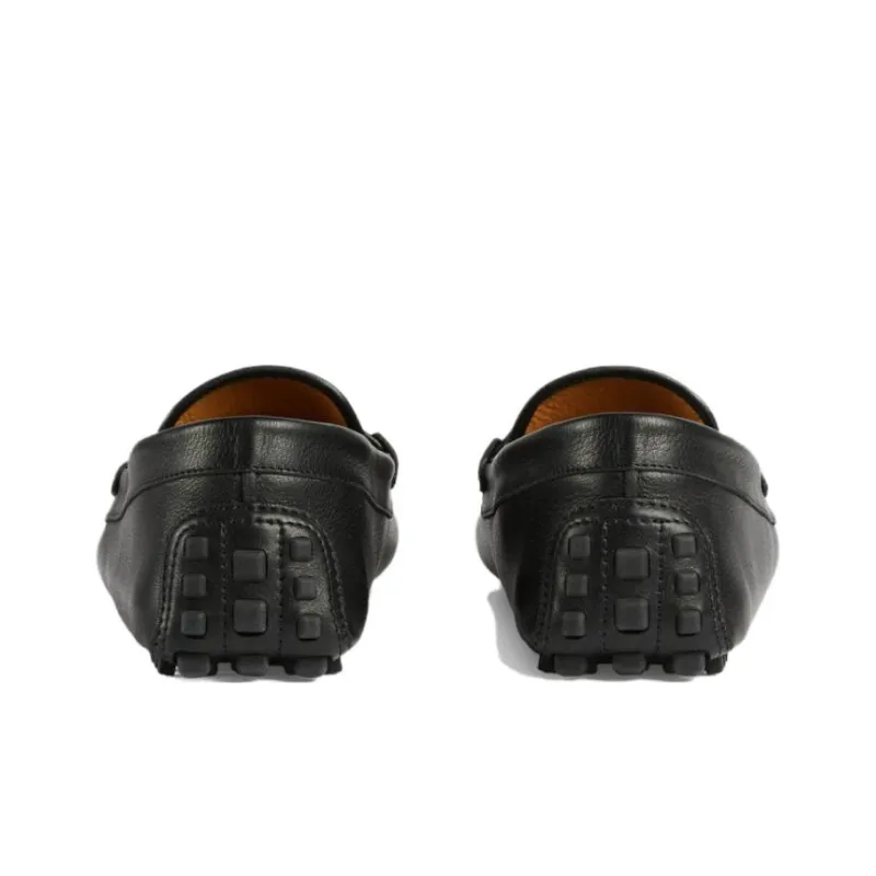 GUCCI Driver 'Horsebit Black Green Red'-4