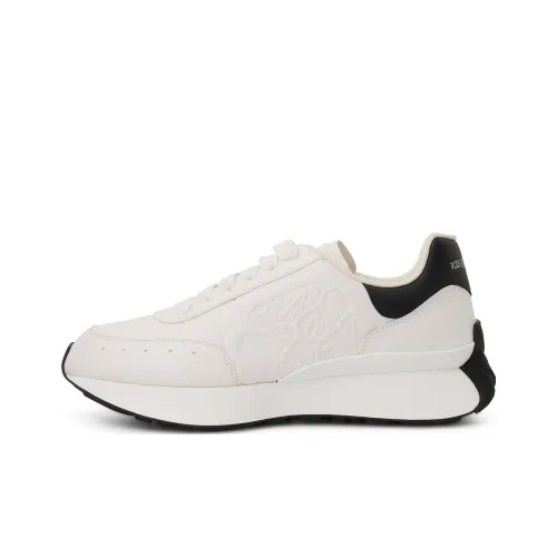 Alexander McQueen Sprint Runner White Black