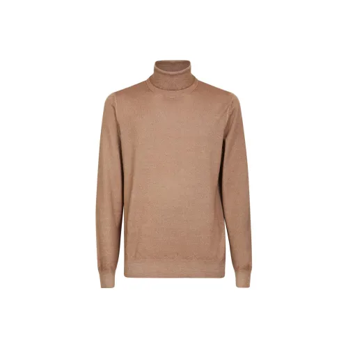 LARDINI Sweaters Men Brown