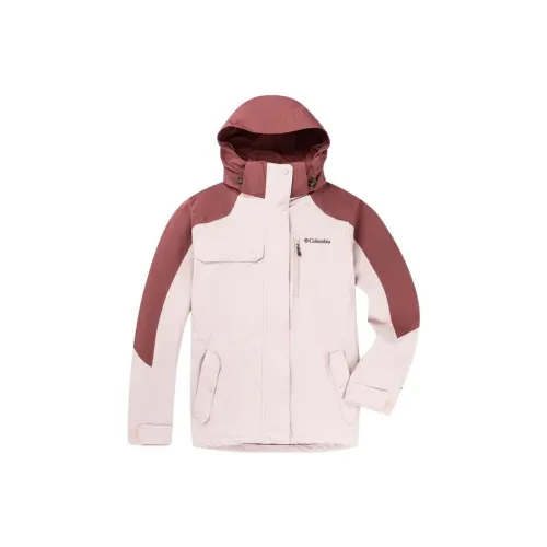 Columbia Windbreaker Jackets Women's Light Pink