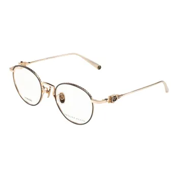 PHILIPP PLEIN Pure Titanium Round Eyeglass Frames Unisex