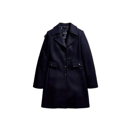 FAY Coats Women's Dark Blue