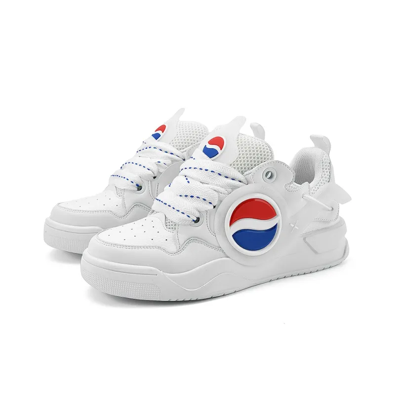 Pepsi Abrasion-Resistant Slip-Resistant Low-Top Casual Shoes Unisex-8