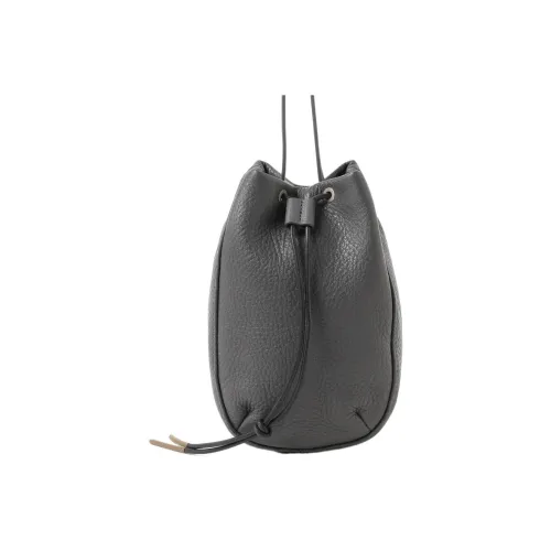 Beams Cow Leather Wallet Crossbody Bag Shoulder Bag Mini Men's Gray