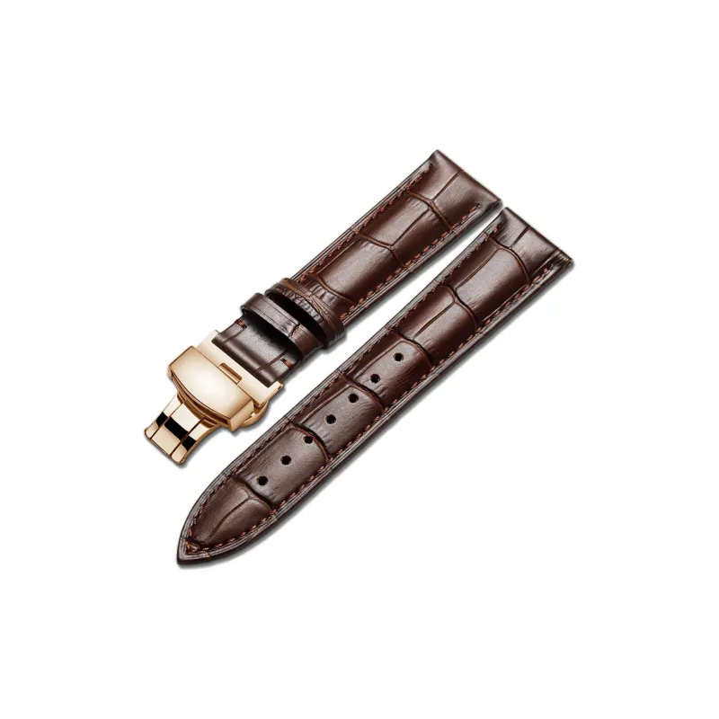 ZHISHENG MIDO DW Tissot Casio Omega CK Compatibility Watch Band 12~24mm Genuine Leather Material-2