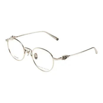 PHILIPP PLEIN Pure Titanium Round Eyeglass Frames Unisex