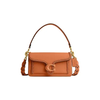 COACH Tabby Cow Leather Messenger Bag, Handbag, Shoulder Bag Women's Orange