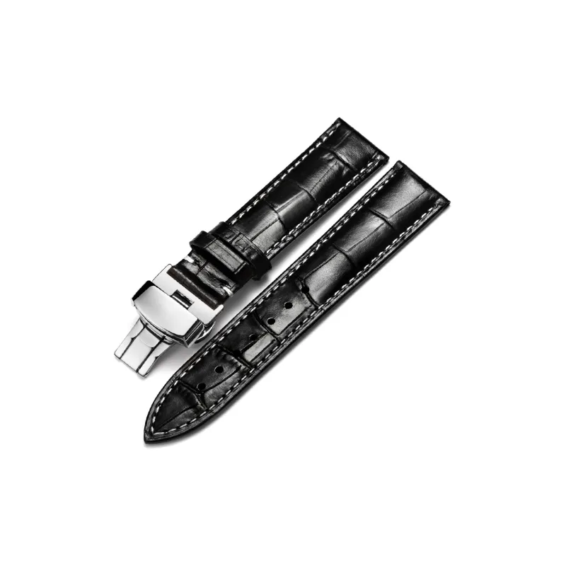 ZHISHENG Casio, IWC, MIDO, Tissot, Omega, Seiko, Citizen, Rossini, CK Compatibility Watch Band Genuine Leather Material-7