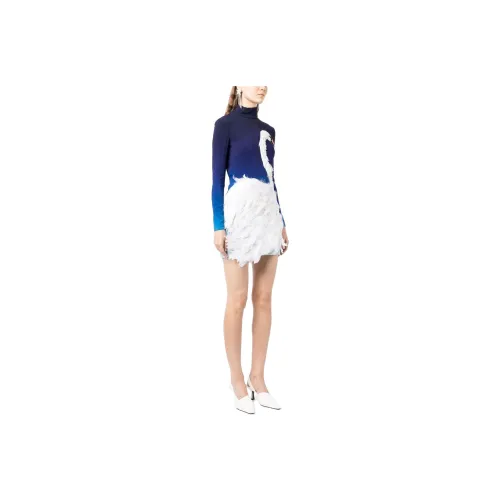 CASABLANCA Long-Sleeved Dresses Women's Royal Blue