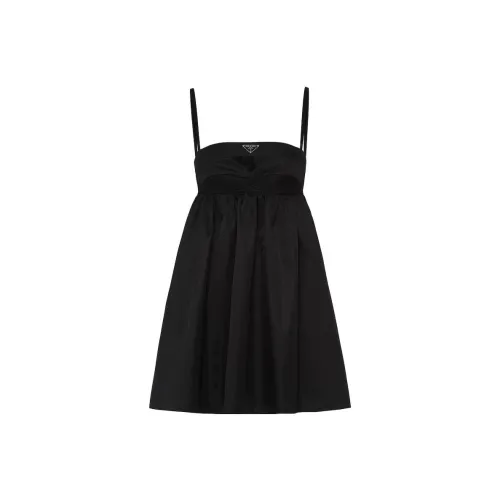 PRADA Slip Dresses Women's Black