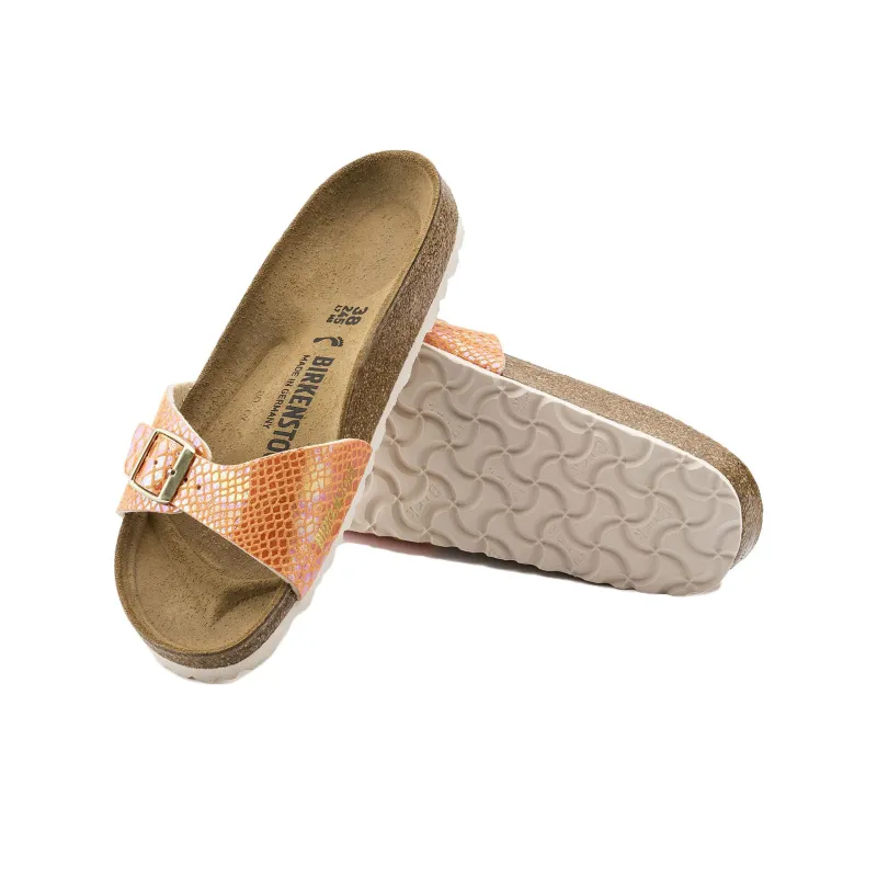 Birkenstock Slide Slippers Women's Orange-4