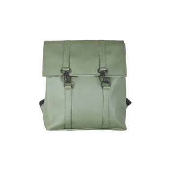 Rains Polyester Backpack Mini Men's Green