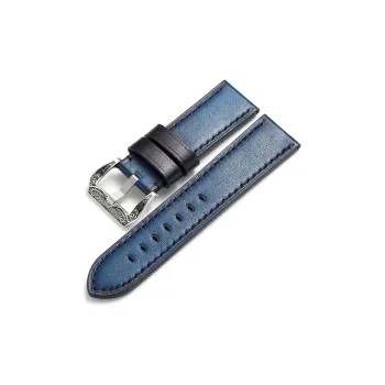 ZHISHENG Patek Philippe Compatibility Watch Band Interface Width 22/24/26/28mm Genuine Leather Material