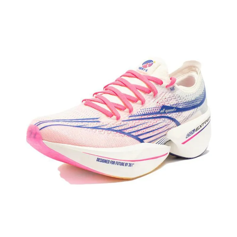 361° Flying Future Running Shoes Unisex Low Top White/Purple/Pink-1