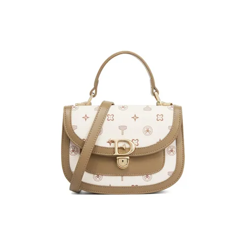 TUCANO PU One Shoulder Handbag Trumpets Women's Ecru