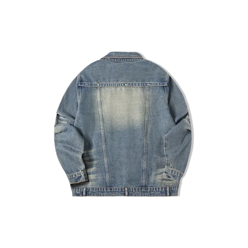 EPTISON Denim Jackets Unisex Denim Blue-1